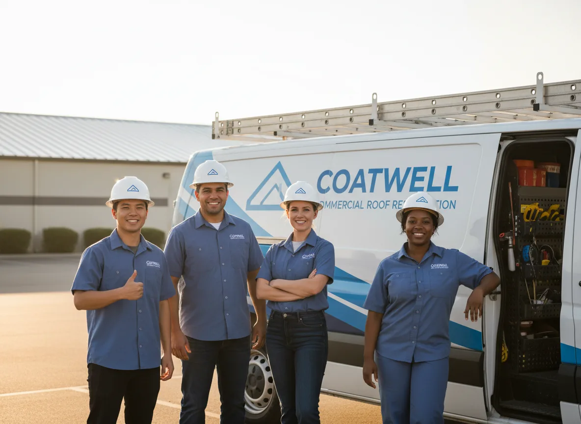 Commercial roof coating company in West Hatfield, MA